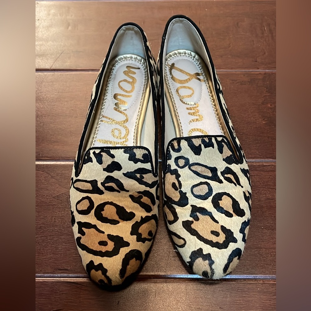 Sam Edelman Leopard Loafers